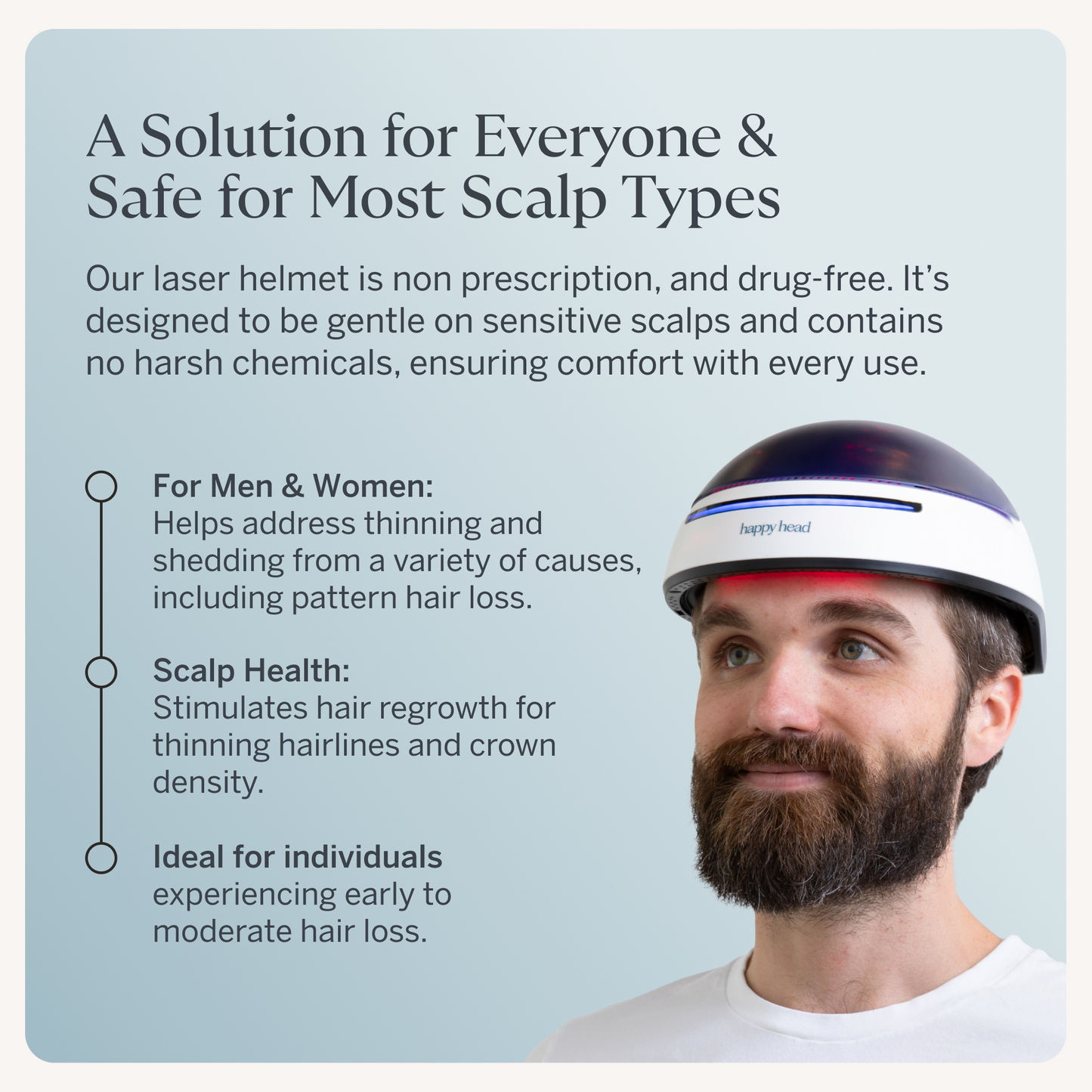 Advanced Laser Helmet Hair Growth System