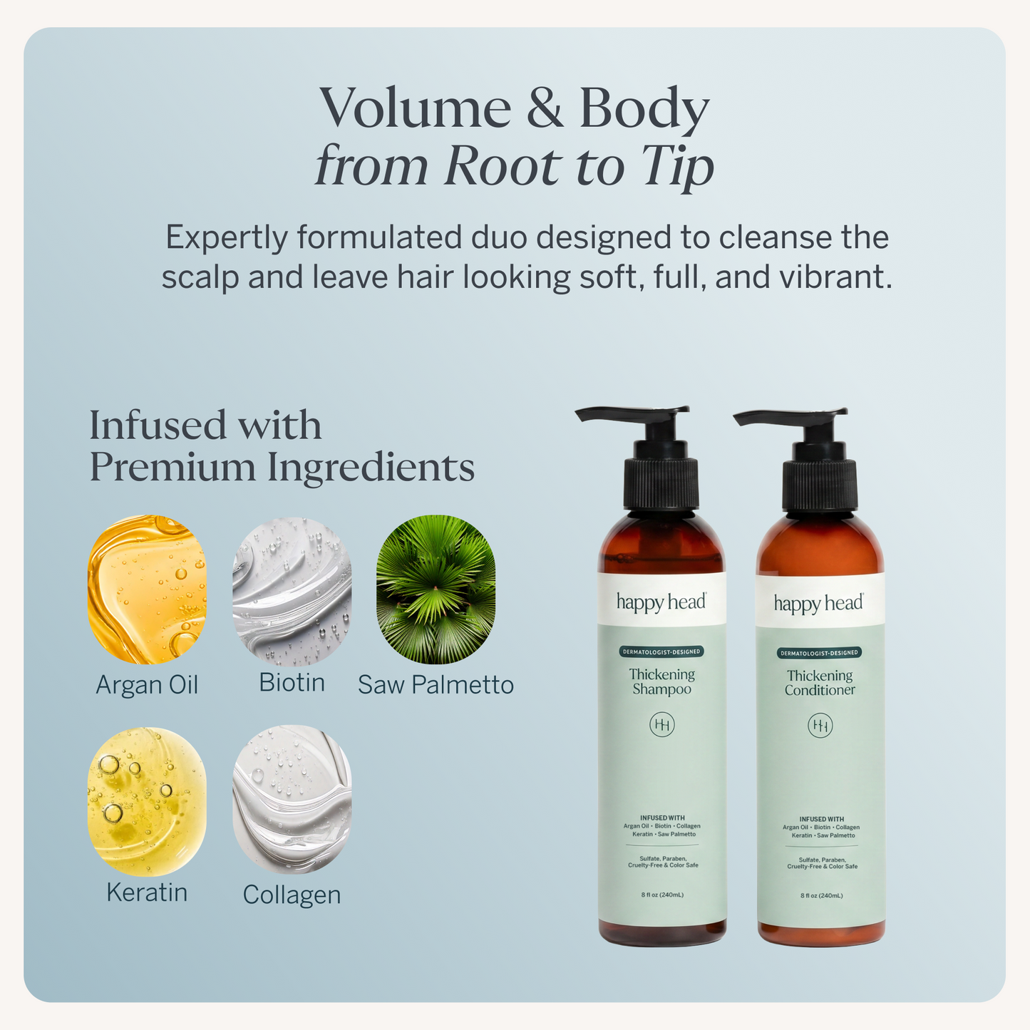 Women's Thickening Shampoo & Conditioner