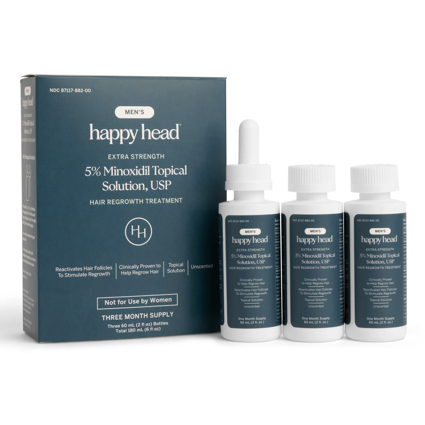 5% Minoxidil Topical Solution, USP (Extra Strength)