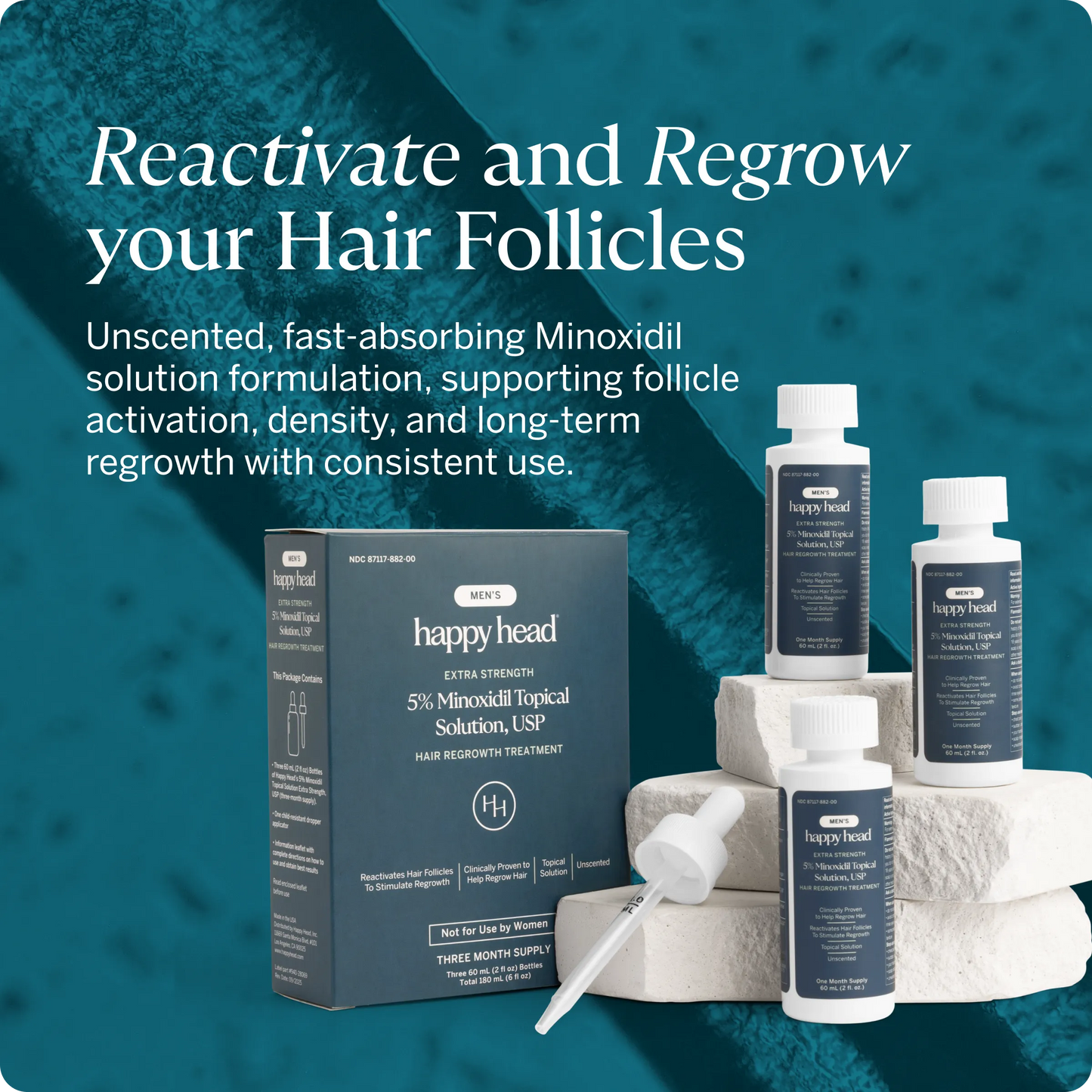 5% Minoxidil Topical Solution, USP (Extra Strength)