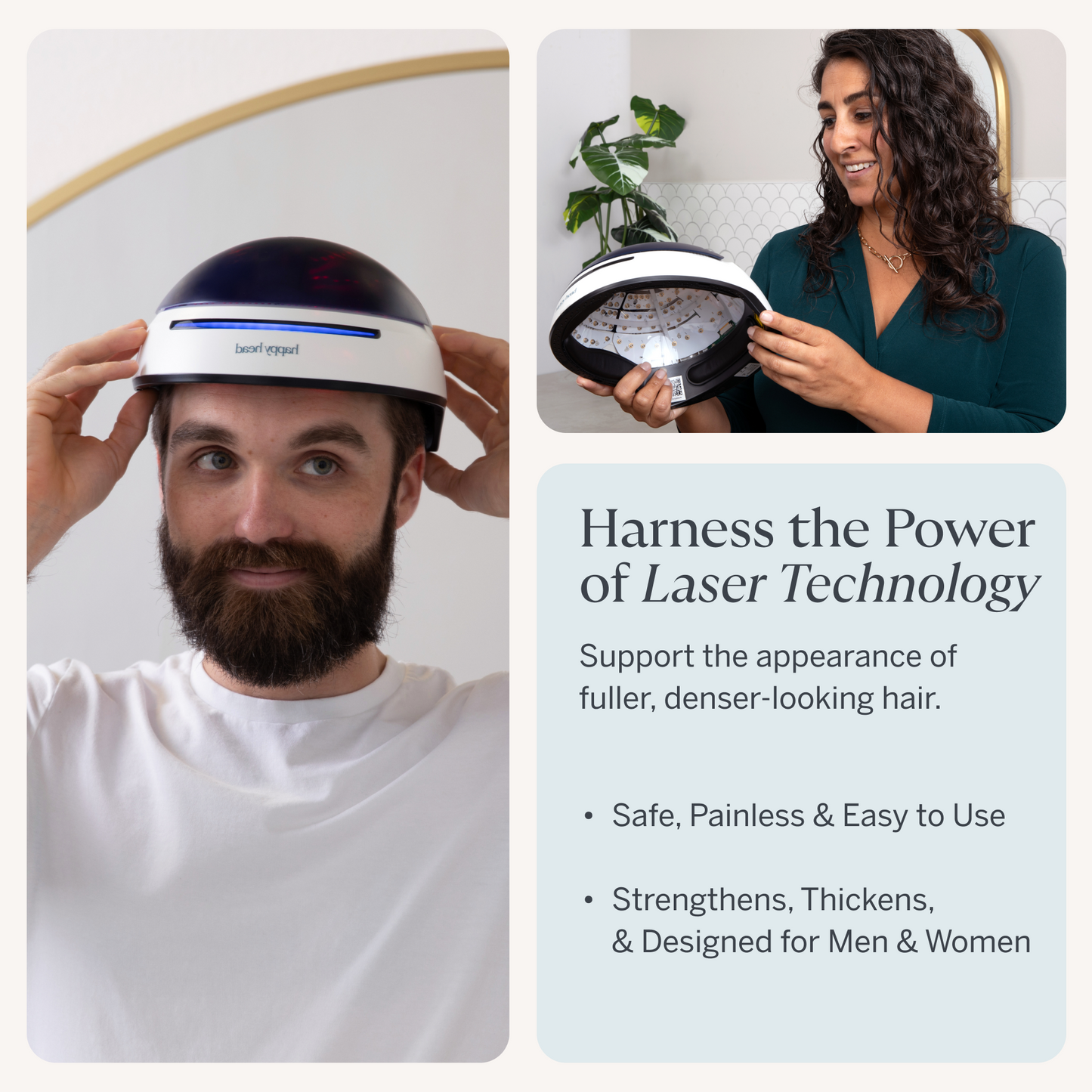 Advanced Laser Helmet Hair Growth System