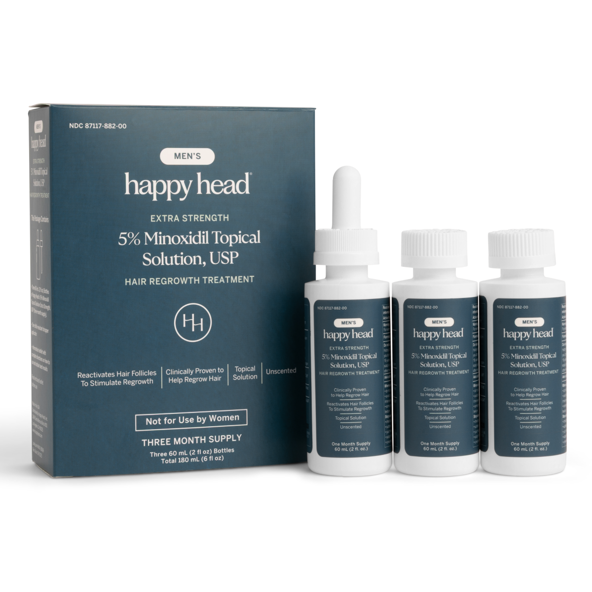 5% Minoxidil Topical Solution, USP (Extra Strength)